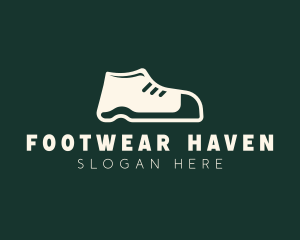 Simple Shoe Footwear logo design