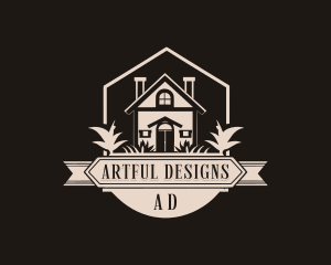 Home Real Estate Residential logo design