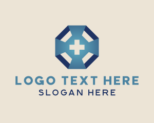 Octagonal - Medical Healthcare Clinic logo design