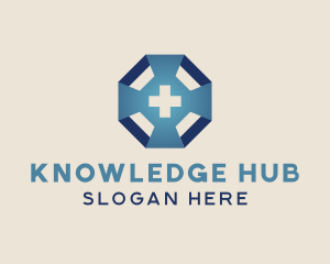 Octagonal - Medical Healthcare Clinic logo design