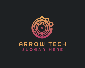 Technology Programming AI logo design