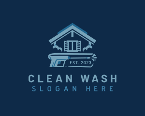 Clean Pressure Washing logo design