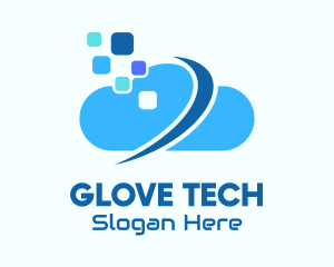 Blue Cloud Tech logo design