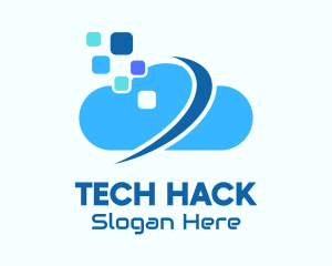 Blue Cloud Tech logo design