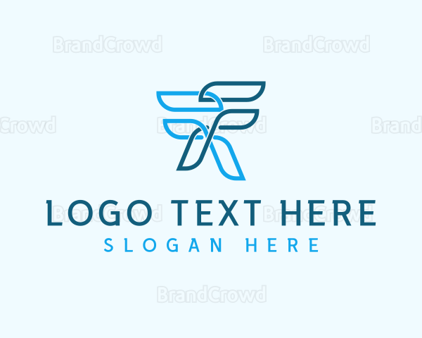 Startup Agency Letter F Logo