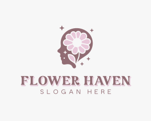 Flower Mental Therapy logo design