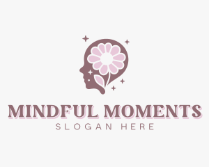 Mental - Flower Mental Therapy logo design