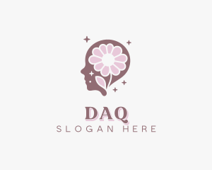 Psychiatrist - Flower Mental Therapy logo design