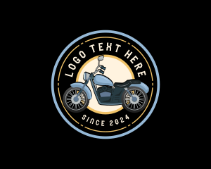 Travel - Travel Motorcycle Rider logo design