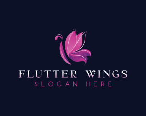 Butterfly Beauty Wings logo design