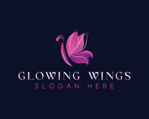 Butterfly Beauty Wings logo design