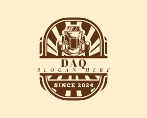 Retro - Vintage Car Automotive logo design