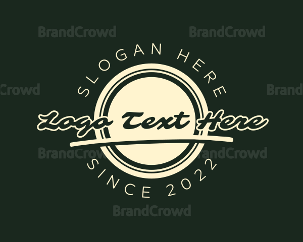 Generic Casual Clothing Logo