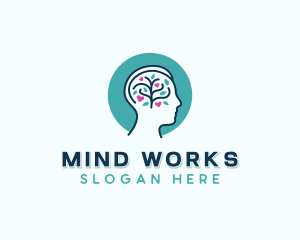 Mental Therapy Psychiatry logo design