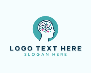 Mental - Mental Therapy Psychiatry logo design