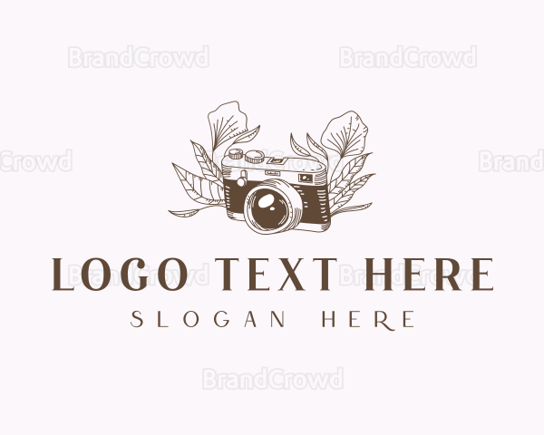 Vintage Film Camera Logo