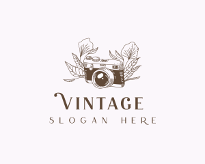 Vintage Film Camera logo design