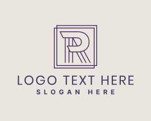 Capital - Square Linear Professional logo design