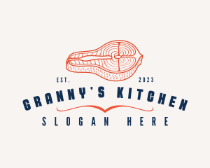 Salmon Fish Restaurant logo design