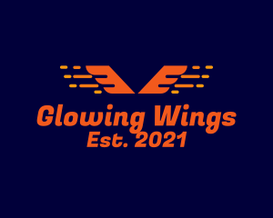 Fast Wings Racing logo design