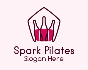 Cellar Wine Bottles Logo