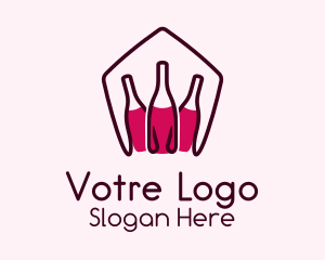 Cellar Wine Bottles Logo