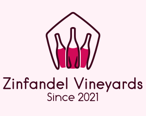 Cellar Wine Bottles logo design