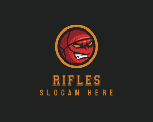 Basketball - Angry Basketball Sports logo design