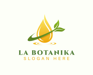 Essential Oil - Organic Oil Extract logo design