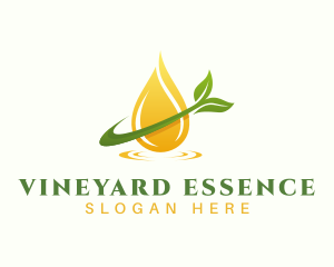 Organic Oil Extract logo design