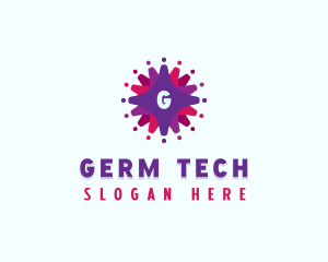 Generic Virus Germ logo design