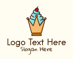 Ice Cream Crown Logo