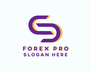 Forex - Generic Maze Letter S logo design