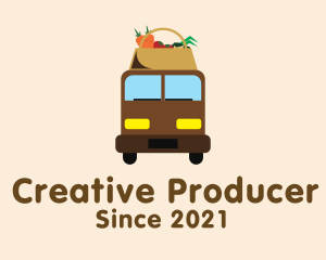 Organic Produce Delivery  logo design