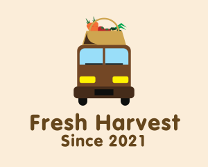 Produce - Organic Produce Delivery logo design