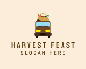 Organic Produce Delivery  logo design