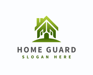 House Property Caretaker logo design