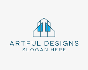 Mansion Villa Property logo design