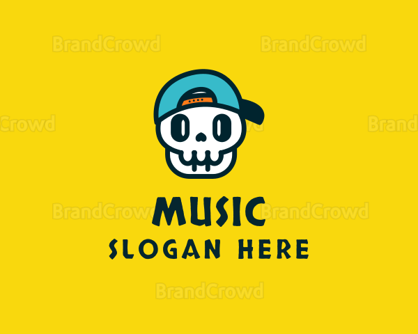 Fun Gamer Skull Logo