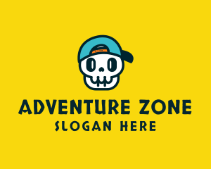 Fun Gamer Skull logo design