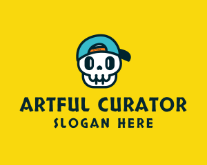 Fun Gamer Skull logo design