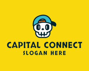 Fun Gamer Skull logo design