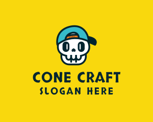 Fun Gamer Skull logo design