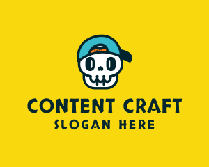 Fun Gamer Skull logo design