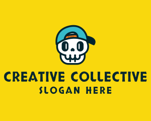 Fun Gamer Skull logo design