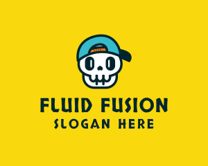 Fun Gamer Skull logo design