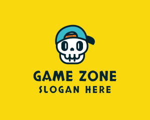 Fun Gamer Skull logo design