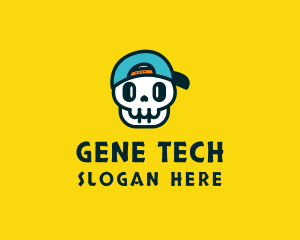 Fun Gamer Skull logo design