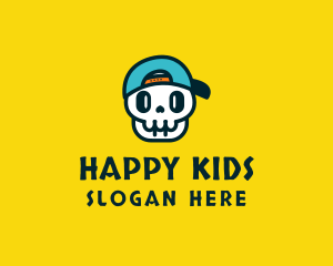 Fun Gamer Skull logo design