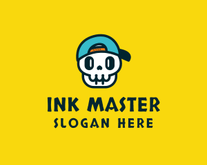 Fun Gamer Skull logo design